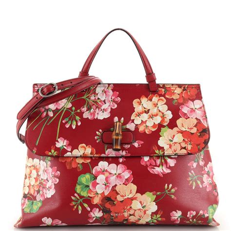 Medium Blooms Bamboo Daily Top Handle Bag 